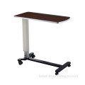 Alibaba manufacturer hospital movable overbed dinner food table for patient high quality best price
